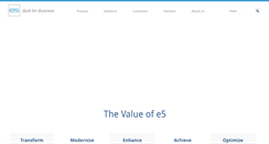 Desktop Screenshot of e5workflow.com